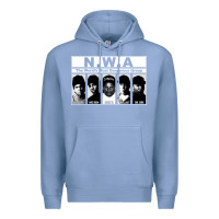 Colony Blue n w a Premium Hoodie - artisFamous