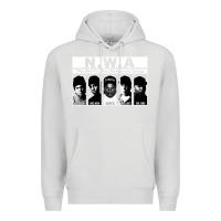 Dove Grey n w a Premium Hoodie - artisFamous