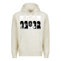 Oatmeal Heather n w a Premium Hoodie - artisFamous