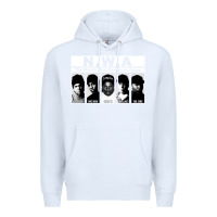 White n w a Premium Hoodie - artisFamous