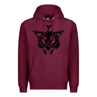 Burgundy rayquaza Premium Hoodie - artisFamous