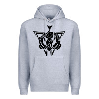 Heather Grey rayquaza Premium Hoodie - artisFamous