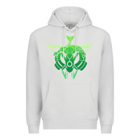 Dove Grey rayquaza Premium Hoodie - artisFamous