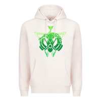 Pale Pink rayquaza Premium Hoodie - artisFamous
