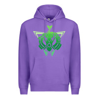 Purple rayquaza Premium Hoodie - artisFamous