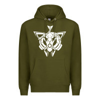 Army Green rayquaza Premium Hoodie - artisFamous