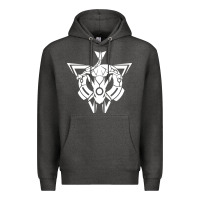 Charcoal Heather rayquaza Premium Hoodie - artisFamous