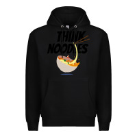 Black think noodles Premium Hoodie - artisFamous