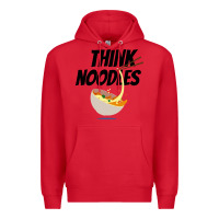Red think noodles Premium Hoodie - artisFamous