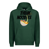 Sports Green think noodles Premium Hoodie - artisFamous