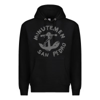 Black Minutemen San Pedro Premium Hoodie - artisFamous