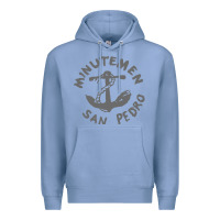 Colony Blue Minutemen San Pedro Premium Hoodie - artisFamous