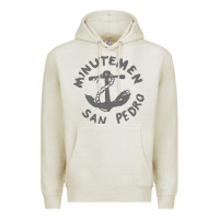 Oatmeal Heather Minutemen San Pedro Premium Hoodie - artisFamous
