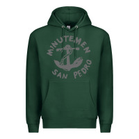 Sports Green Minutemen San Pedro Premium Hoodie - artisFamous