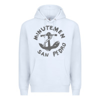 White Minutemen San Pedro Premium Hoodie - artisFamous