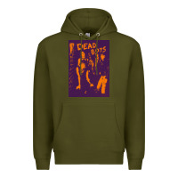 Army Green Dead Boys Punk Premium Hoodie - artisFamous