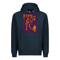 Navy Dead Boys Punk Premium Hoodie - artisFamous