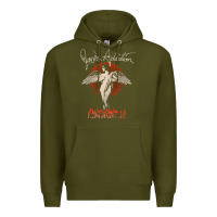 Army Green louder than life teather american Premium Hoodie - artisFamous
