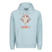 Blue Mist louder than life teather american Premium Hoodie - artisFamous