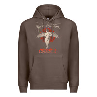 Coffee louder than life teather american Premium Hoodie - artisFamous