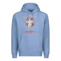Colony Blue louder than life teather american Premium Hoodie - artisFamous