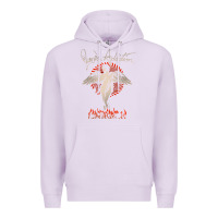 Lilac louder than life teather american Premium Hoodie - artisFamous