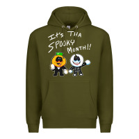 Army Green game skid and pump Premium Hoodie - artisFamous
