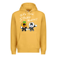 Mustard game skid and pump Premium Hoodie - artisFamous