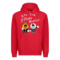 Red game skid and pump Premium Hoodie - artisFamous