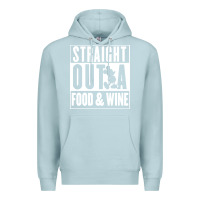 Blue Mist straight out a food and wine Premium Hoodie - artisFamous
