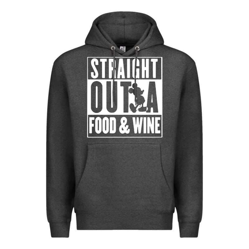 Straight Out A Food And Wine Premium Hoodie by artisFamous | Teevron