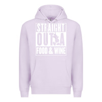 Lilac straight out a food and wine Premium Hoodie - artisFamous