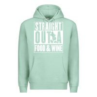 Seafoam straight out a food and wine Premium Hoodie - artisFamous