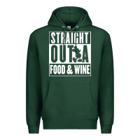 Sports Green straight out a food and wine Premium Hoodie - artisFamous