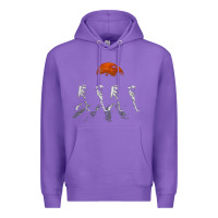 Purple solar system galaxy, astronomy lover Premium Hoodie - artisFamous
