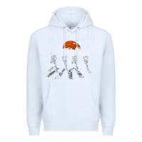 White solar system galaxy, astronomy lover Premium Hoodie - artisFamous