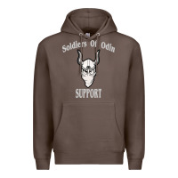 Coffee soldiers of odin worldwide support Premium Hoodie - artisFamous