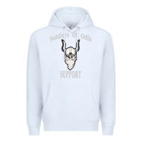 White soldiers of odin worldwide support Premium Hoodie - artisFamous