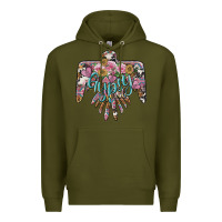 Army Green gypsy soul thunderbird Premium Hoodie - BarkalooDesign