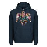 Navy gypsy soul thunderbird Premium Hoodie - BarkalooDesign