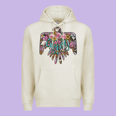 Gypsy Soul Thunderbird Premium Hoodie Designed By Barkaloodesign