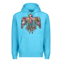 Ocean Blue gypsy soul thunderbird Premium Hoodie - BarkalooDesign