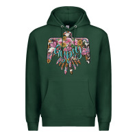 Sports Green gypsy soul thunderbird Premium Hoodie - BarkalooDesign