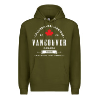 Army Green vancouver canada Premium Hoodie - artisFamous