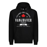 Black vancouver canada Premium Hoodie - artisFamous