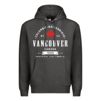 Charcoal Heather vancouver canada Premium Hoodie - artisFamous