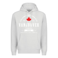 Dove Grey vancouver canada Premium Hoodie - artisFamous
