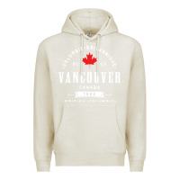 Oatmeal Heather vancouver canada Premium Hoodie - artisFamous