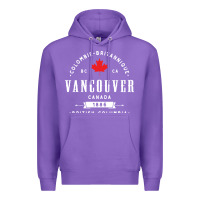 Purple vancouver canada Premium Hoodie - artisFamous