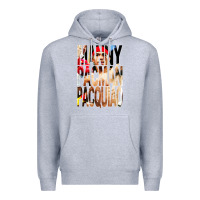 Heather Grey manny pacman pacquiao philipino boxer Premium Hoodie - artisFamous